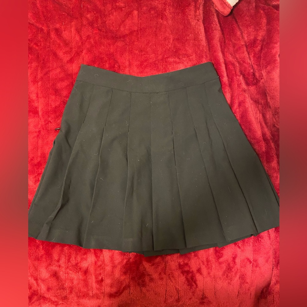 black skirt from aritzia